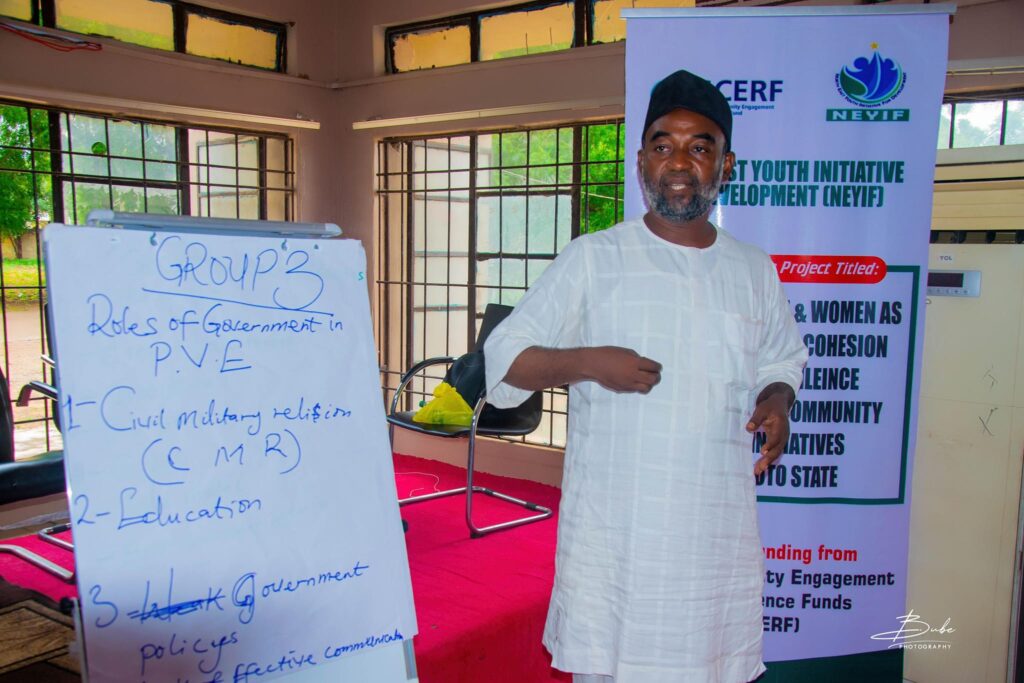 NEYIF Conducted 2-Days Capacity Building Training for Teachers on PVE and Pedagogy in Sokoto State. NEYIF Conducted 2-Days Capacity Building Training for Teachers on PVE and Pedagogy in Sokoto State.